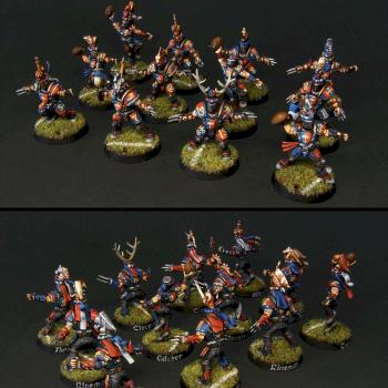 Blood Bowl Bretonnian Team by Stanley