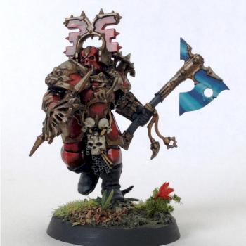 Khorne Bloodbound Warrior by D_Gran