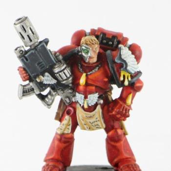 Blood Angels Captain Tycho by belgun