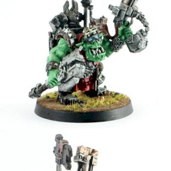 Orks Big Mek with Big Shoota by belgun