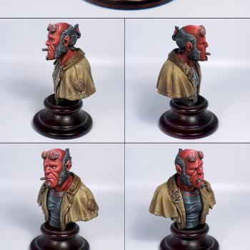 BigRed (Hellboy) bust by Adv