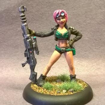 50156: Gretha, Female Sniper by mikecarrero