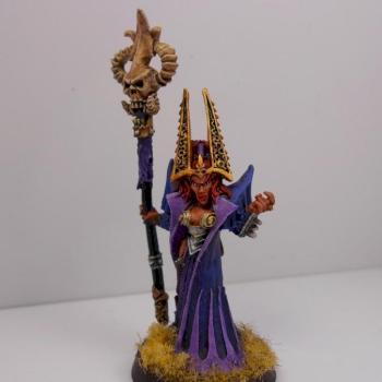 Dark Elf Sorceress by MaaX
