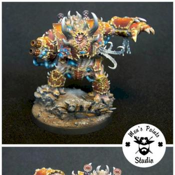 Chaos Space Marines Helbrute by Mens Paints Studio