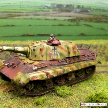 King Tiger for Flames of War by RustandtheCity