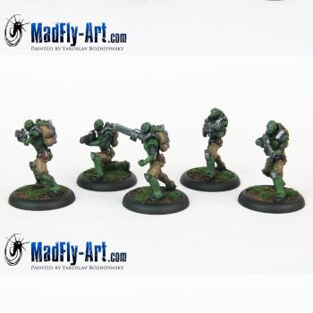 Light Infantry with Airborne Pack by MadFlyArtStudio