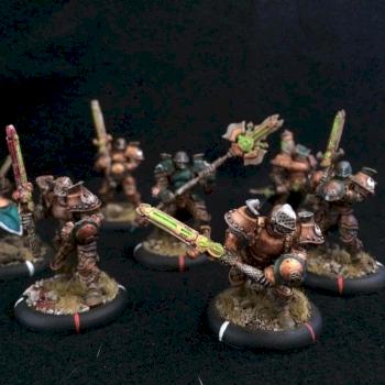 Cygnar Stormblade Infantry by Marshmalador
