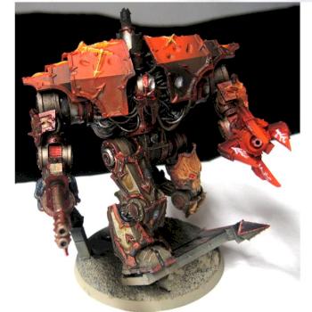 Iron Warrior Decimator Daemon Engine by Hentai-Maniac