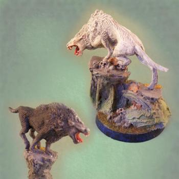 Wild Warg Chieftain by artfulcodger