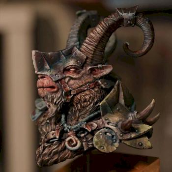 FeR miniatures Sha’un, Ram Tribe Warrior by hamboy
