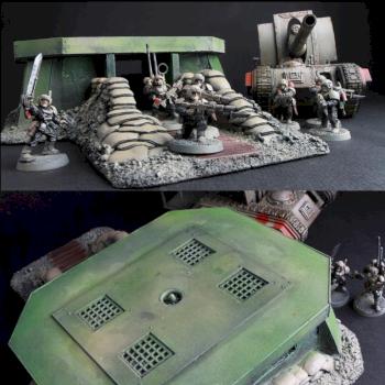 Modular Bunker and trench by Warmonger Creation