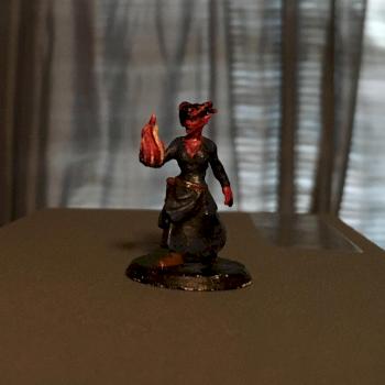 Ashes, Tiefling Wild Magic Sorceress by AnotherEternity