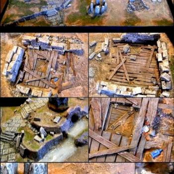 Game Table. Ruin. by Zoggi