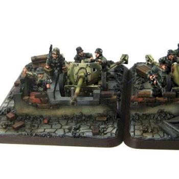 Flames of War Pak40 Platoon by RustandtheCity