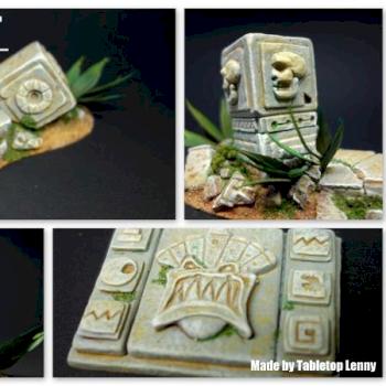 Lizardmen Jungle Terrain by Tabletop-Lenny
