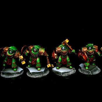 Salamanders Legion Firedrakes by goblet