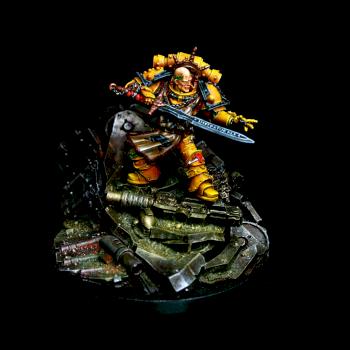 SIGISMUND, FIRST CAPTAIN OF THE IMPERIAL FISTS by goblet