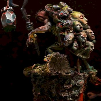 Limbo miniatures Zehir, the turtle shaman by hamboy