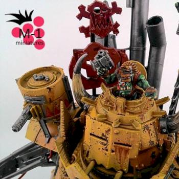 Stompa Orcs Bad Moons by malinek28