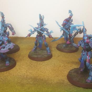 Harlequin Wraithblades by DrSad
