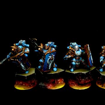 Ultramarine Invictarus Suzerain Squad by goblet