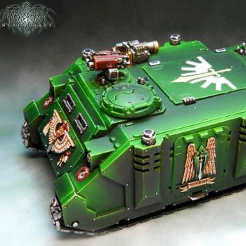 Dark Angels Rhino by Umbra Draconis