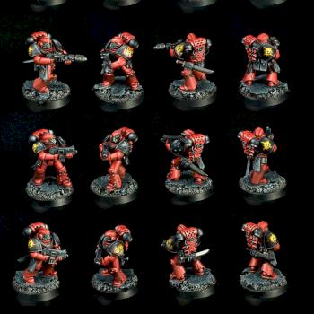 Word Bearers tactical squad by Adv