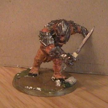 Mordor Troll made for a friend along time ago by looneymoon