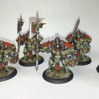 Khador Shocktroops by Slowfuse