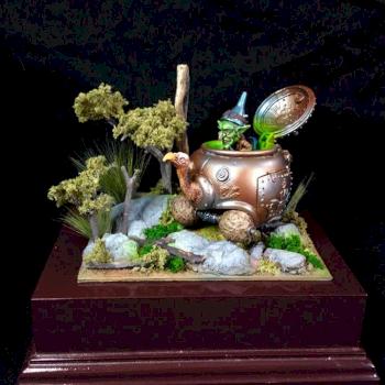 Goblin in a Teapot!! by Mckennasminiatures