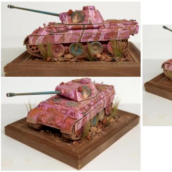 Panther (Zvezda 1/72) by Alexander Dymov