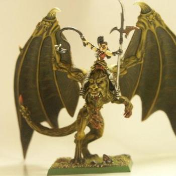Manticore elfe noire 2 by AnomanderRake