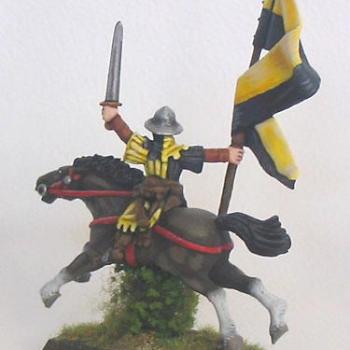 Bretonnian squire standard by Godefroy