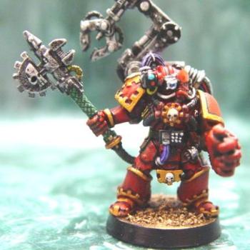 Space Marine Mechanic or Tech by John Lee