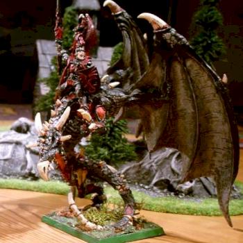 Blutdrachen Vampir auf Zombiedrachen by Assurthaan