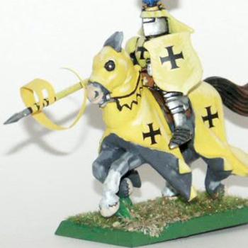 Bretonnian knight by Godefroy