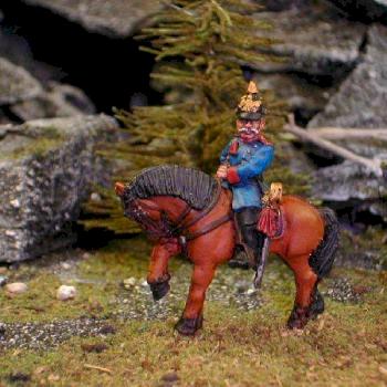 Foundry prussian Officer 25mm by The Painted Soldier