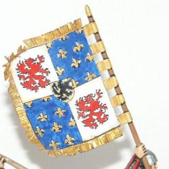 Bretonnian Standard Bearer by Godefroy
