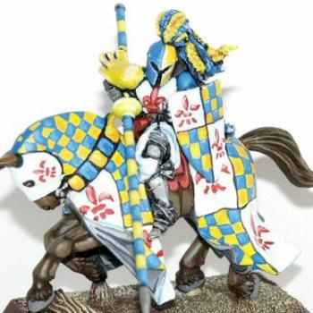 Bretonnian knight by Godefroy
