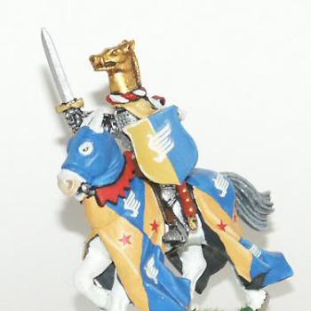 Bretonnian kotr champion by Godefroy