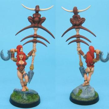 Celtos female druid by gurney