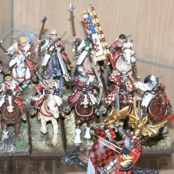 Bretonnian Mounted Squires by Godefroy