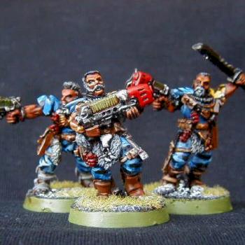 Space Wolf Scouts by krakgrenade