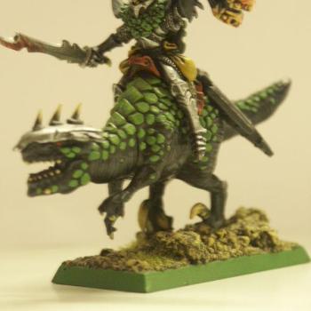 Chevalier sur sang froid elfe noir by AnomanderRake