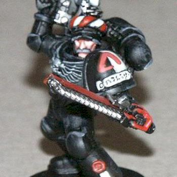Space Marine by Godefroy