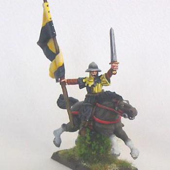 Bretonnian squire standard by Godefroy