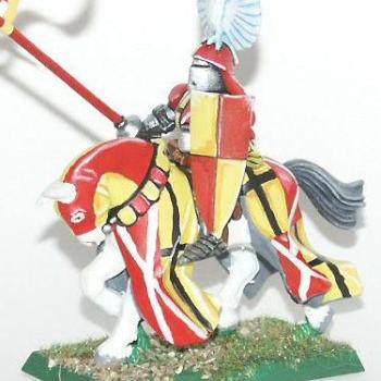 Bretonnian knight by Godefroy
