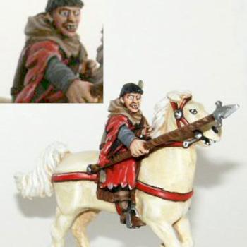 Bretonnian mounted squire by Godefroy