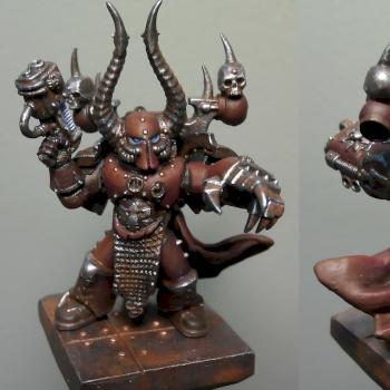 Chaos Space Marine by UrZott