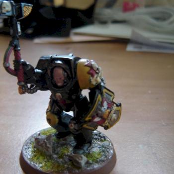 Black Templar Assault Terminator by SpaceChicken